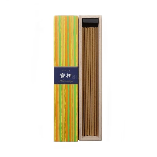 [4902125384576] KAYURAGI encens d'orange japonaise | 40 g; 14 cm