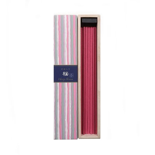 [4902125384583] KAYURAGI encens fleurs de cerisiers | 40 g; 14 cm
