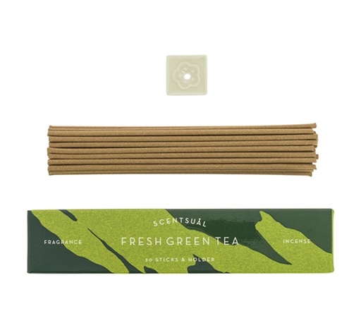 [4902125980631] Encens Scentsual Matcha Frais -- 11g