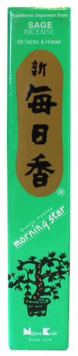 [4902125988361] Encens Morning star - Sage -- 20 g