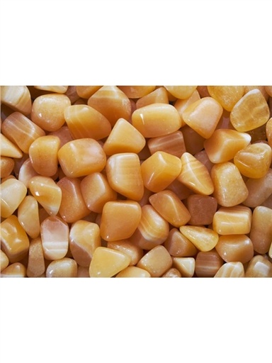 [3660341735534] Pierres roulées - Calcite orange - Sachet 500 grs