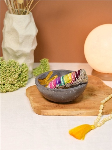 [3660341727249] Bâton de Sauge blanche 7 Chakras 10 cm