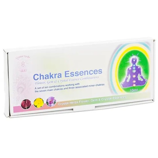 [5060100562117] Essence des Chakra SET de 10 flacons | 10 ml