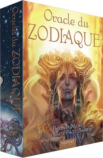 Couverture du livre Coffret oracle du zodiaque de Paolo Barbieri