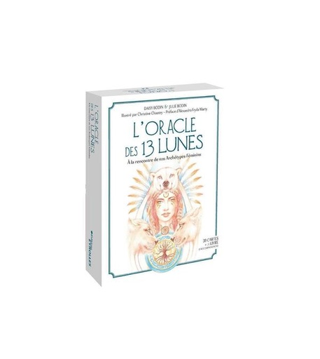 [9782416001000] L'oracle des 13 lunes : à la rencontre de vos archétypes féminins
                    (coffret)