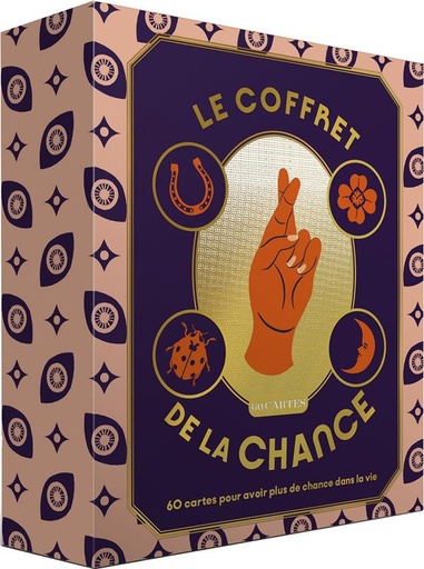Couverture du livre Le coffret de la chance : 60 cartes pour avoir plus de chance dans la vie de Paul Grace