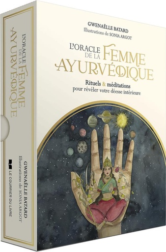 Couverture du livre L'oracle de la femme ayurvédique : rituels & méditations pour révéler votre déesse intérieure de Sonia Argot