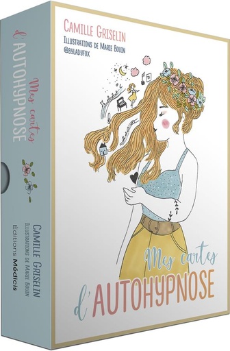 Couverture du livre Mes cartes d'autohypnose de Camille Griselin
