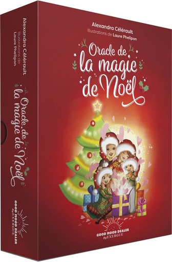 Couverture du livre Oracle de la magie de Noël de Alexandra Célérault