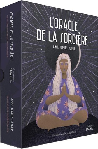 Couverture du livre L'oracle de la sorcière de Anne-Sophie Casper