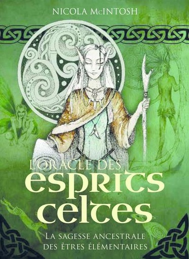 [9782381351513] L'oracle des esprits celtes : la sagesse ancestrale des êtres élémentaires