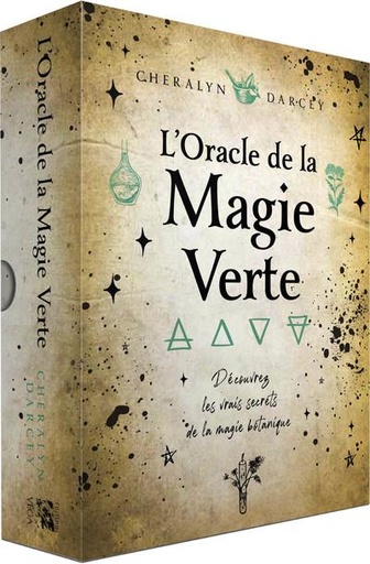 Couverture du livre L'oracle de la magie verte : découvrez les vrais secrets de la magie botanique de Cheralyn Darcey