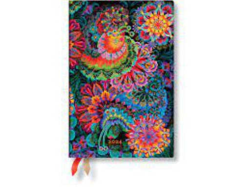 [9781439705704] Agenda PAPERBLANKS mini 12 mois clair de lune
