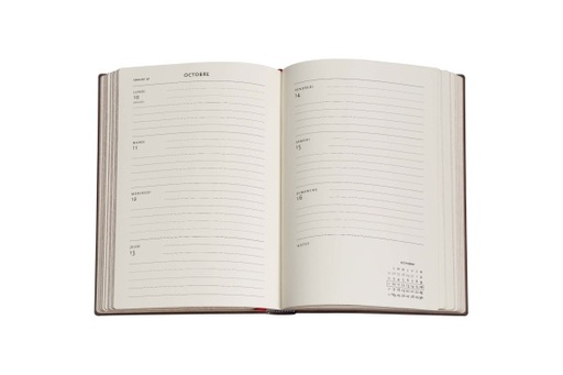 [9781439706336] agenda PAPERBLANKS MIDi 12 mois Morris danse du vent