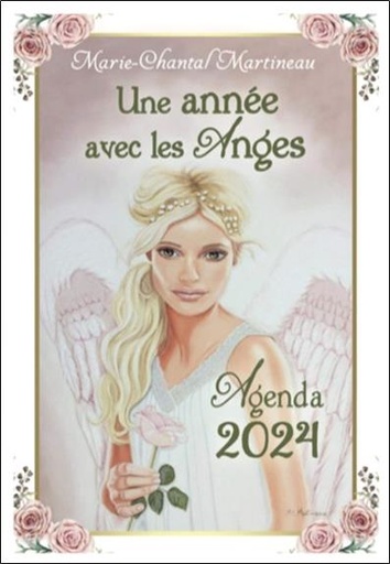 [9782897885656] Une année avec les anges : agenda (édition 2024)