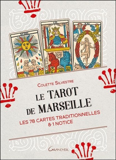 [9782733915677] Le tarot de Marseille : les 78 cartes traditionnelles & 1 notice
