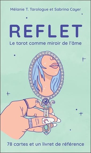 Couverture du livre Reflet : le tarot miroir de l'âme de Sabrina Cayer