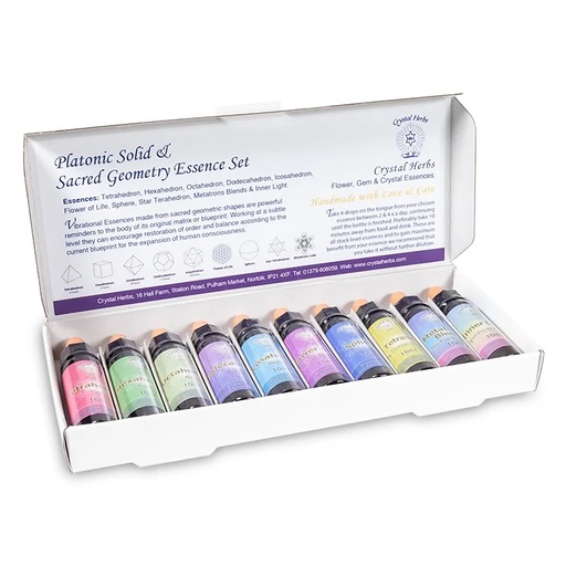 [5060100564913] Set de 10 Essences de Géométrie Sacrée
