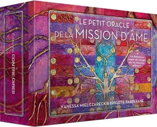 Couverture du livre Le petit oracle de la mission d'âme de Brigitte Barberane