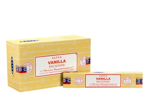 [8904245400323] Encens Bâton Satya Vanille 15 g
