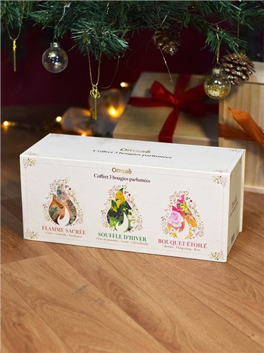 [3660341735831] Coffret de 3 Bougies parfumées
