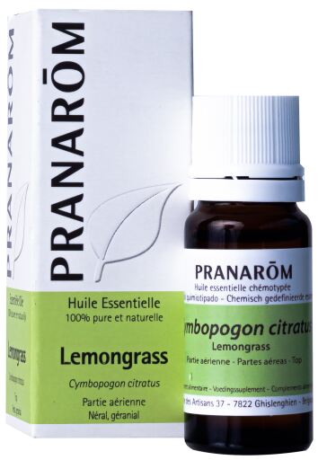 [5420008502170] Huile essentielle de citronnelle Pranarom -- 10ml