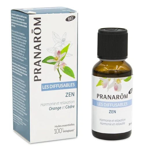 [5420008525384] Pranarom Mélange d'huiles essentielles Zen BIO -- 30 ml