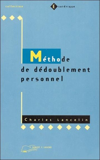 [9782851570239] Methode de dedoublement personnel