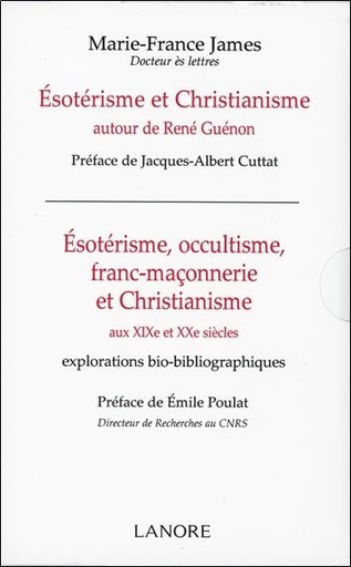 [9782851573766] ésotérisme et christanisme autour de René Guénon ; ésotérisme, occultisme, franc-maçonnerie et christianisme aux XIXe et XXe siècles                     (2 volumes sous coffret ; Préfaces Jacques-Albert Cuttat et Emile Poulat)