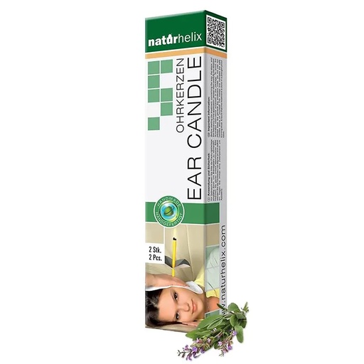 [5999556471400] Bougies d'oreilles à la sauge de Musca |44g