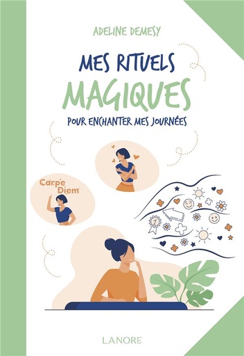 Couverture du livre Mes rituels magiques pour enchanter mes journées de Adeline Demesy