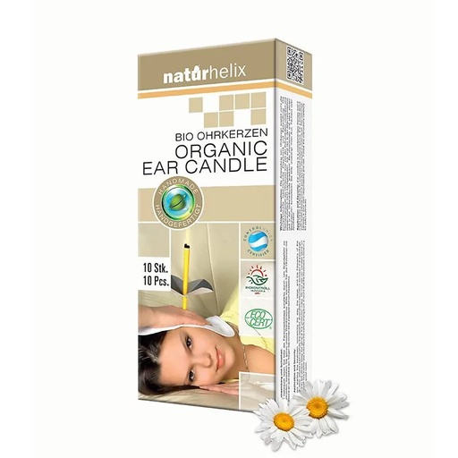 [5999556471608] Bougie d’oreille Camomille BIO Grand Paquet| 130g