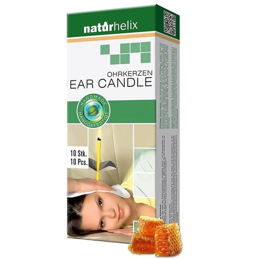 [5999882290003] Bougies auriculaires naturel grand paquet | 147g