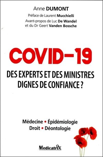 Couverture du livre Covid-19 des experts et ministres dignes de confiance ? de Anne Dumont