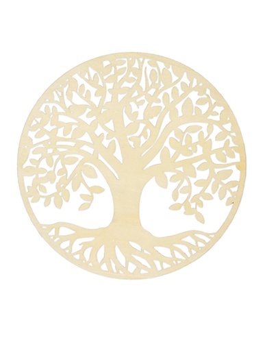 [3660341739334] Socle de rechargement en bois Arbre de Vie ajouré 20 cm