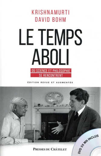 Couverture du livre Le temps aboli ; où science et philosophie se rencontrent de Jiddu Krishnamurti