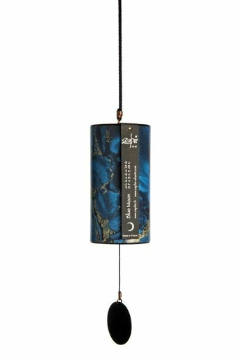 [3660341740392] Carillon Ange cristal 45 cm Bleu et Blanc