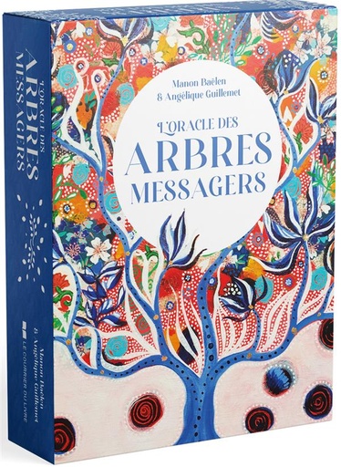 Couverture du livre L'oracle des arbres messagers de Angélique Guillemet