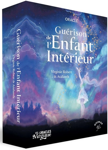 Couverture du livre Oracle guĂ©rison de l'enfant intĂ©rieur de Atalanth