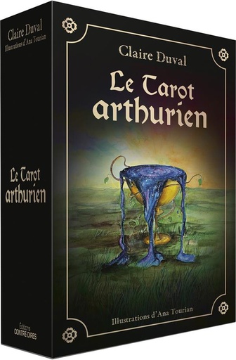 Couverture du livre Le tarot arthurien de Claire Duval