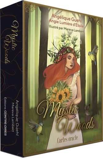 Couverture du livre Mystic woods : cartes oracle de Angélique Guehl