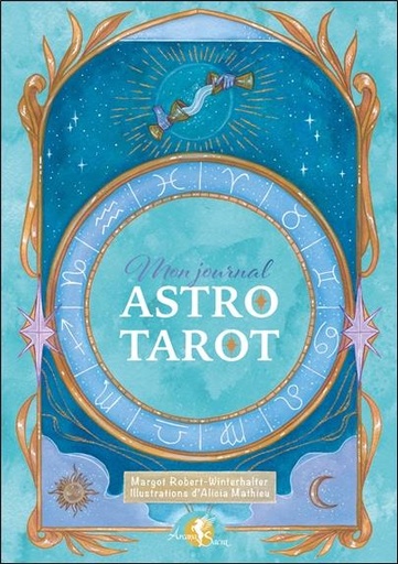 Couverture du livre Mon journal astro-tarot de Alicia Mathieu