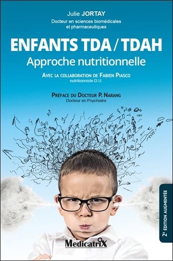 [9782872111633] Enfants tda/tdah ; approche nutritionnelle