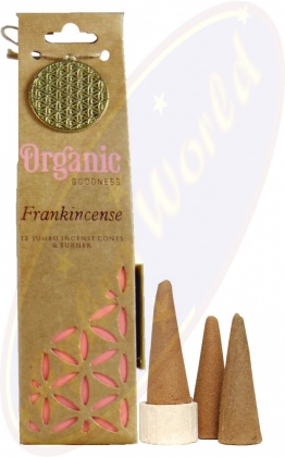 [8903833901075] encens cône organic olliban
