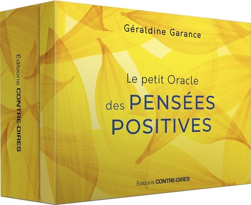 [9782849338360] Le petit oracle des pensées positives