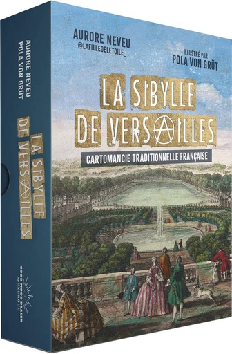 Couverture du livre La sibylle de Versailles : Cartomancie traditionnelle française de Aurore Neveu