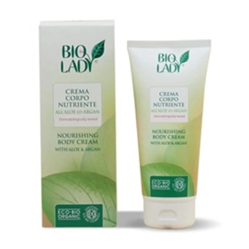 [8009335404783] Crème corporelle nourrissante  bio aloè et argan | 200 ml