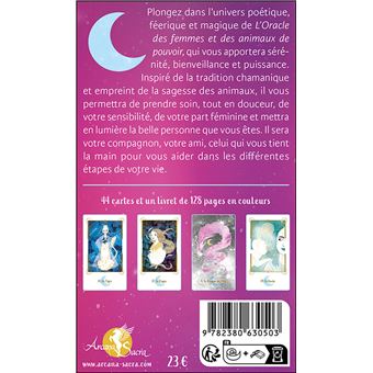 [9782380630503] L'Oracle des femmes et des animaux de pouvoir - Coffret