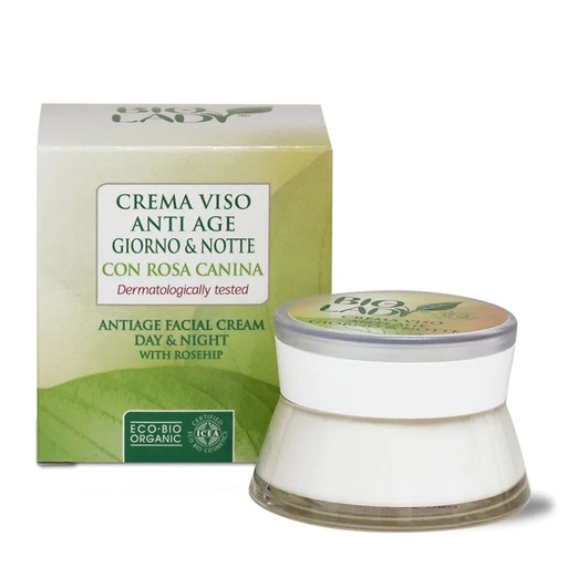 [8009335404806] Bio Lady Crème visage bio anti-âge | 50 ml