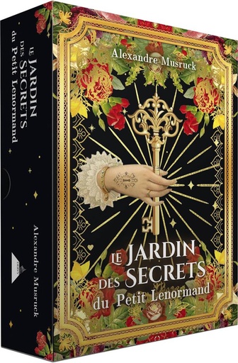 Couverture du livre Le jardin des secrets du Petit Lenormand de Alexandre Musruck
